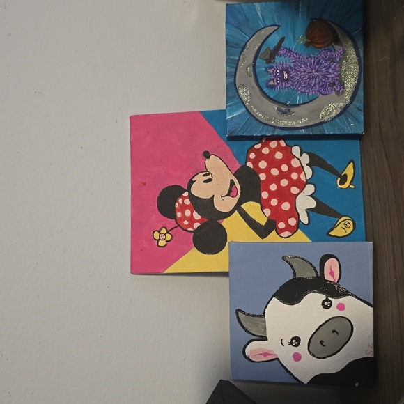 Hand painted canvas - Picture 4 of 7